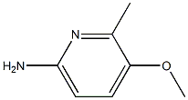 6-Amino-3-methoxy-2-picoline Structure