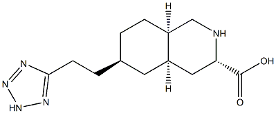 (3S,4aR,6R,8aR)-6-[2-(2H-tetrazol-5-yl)ethyl]-1,2,3,4,4a,5,6,7,8,8a-decahydroisoquinoline-3-carboxylic acid|