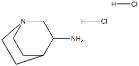 (dl)-3-Aminoquinuclidine dihydrochloride Structure