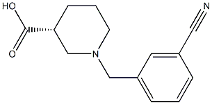 (3R)-1-(3-cyanobenzyl)piperidine-3-carboxylic acid