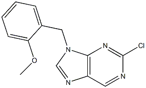 2-chloro-9-(2-methoxybenzyl)-9H-purine