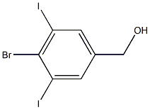 4-bromo-3,5-diiodobenzyl alcohol Structure