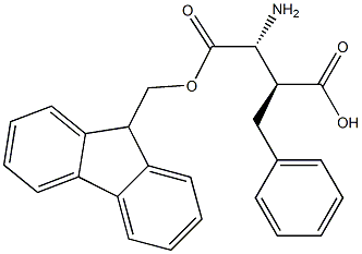 (R,S)-Fmoc-3-amino-2-benzyl-propionic acid Structure