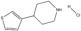 4-(3-THIENYL)PIPERIDINE HYDROCHLORIDE Struktur