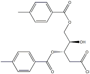 1-氯-3, 5-二-氧-对甲苯酰基-2-脱氧核糖, , 结构式