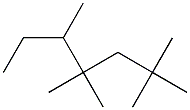 2,2,4,4,5-pentamethylheptane Struktur