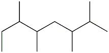 2,3,5,6-tetramethyloctane 结构式