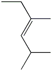 2,4-dimethyl-trans-3-hexene Structure