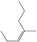 4-methyl-cis-3-heptene Struktur