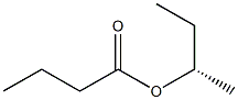 sec-butyl butanoate, (S) Struktur
