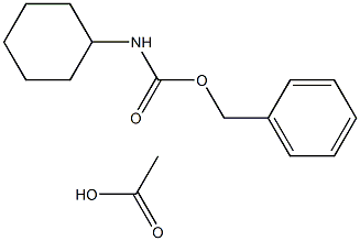 S-ALPHA(PHENYLMETHOXY)CARBONYLAMINO-CYCLOHEXANE ACETIC ACID Struktur