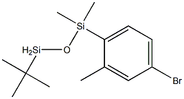 4-(TERT-BUTYLDIMETHYLSILOXYL)-3-METHYLBROMOBENZENE 结构式