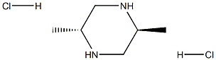 TRANS-2,5-DIMETHYLPIPERAZINE DIHYDROCHLORIDE Structure