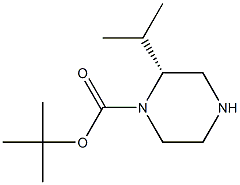 (R)-N1-BOC-2-ISOPROPYLPIPERAZINE Structure