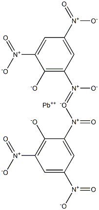 lead picrate Structure