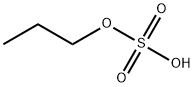 propyl hydrogen sulfate Struktur