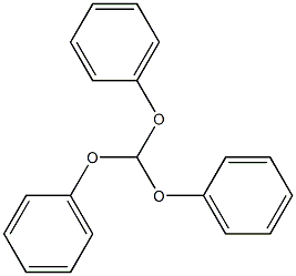 triphenyl orthoformate Struktur