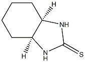 (3AR,7AS)-OCTAHYDRO-2H-BENZIMIDAZOLE-2-THIONE Structure
