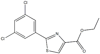 2-(3,5-DICHLOROPHENYL)THIAZOLE-4-CARBOXYLIC ACID ETHYL ESTER, 95+%