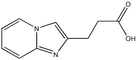 3-IMIDAZO[1,2-A]PYRIDIN-2-YLPROPANOIC ACID Struktur