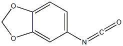 5-ISOCYANATO-1,3-BENZODIOXOLE Struktur