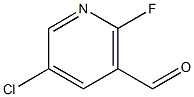 5-CHLORO-2-FLUORONICOTINALDEHYDE,98% Structure