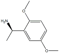 (1R)-1-(2,5-DIMETHOXYPHENYL)ETHANAMINE Struktur