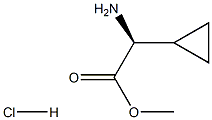 (S)-AMINO-CYCLOPROPYL-ACETIC ACID METHYL ESTER HCL