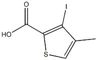 3-IODO-4-METHYLTHIOPHENE-2-CARBOXYLIC ACID 98+% Structure