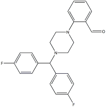 2-{4-[BIS(4-FLUOROPHENYL)METHYL]PIPERAZIN-1-YL}BENZALDEHYDE, 95+%