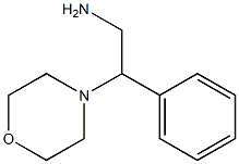 2-MORPHOLIN-4-YL-2-PHENYLETHANAMINE Structure