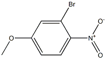 3-BROMO-4-NITROANISOLE 95% Structure