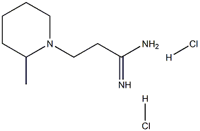 3-(2-Methyl-piperidin-1-yl)-propionamidine 2HCl Struktur