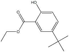 5-tert-Butyl-2-hydroxy-benzoic acid ethyl ester Structure