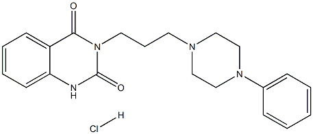 Pelanserin Hydrochloride Structure
