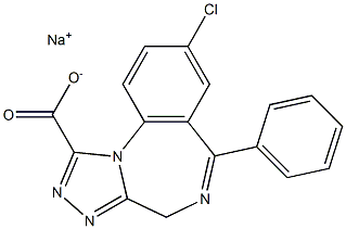 Xanoxate Sodium 结构式