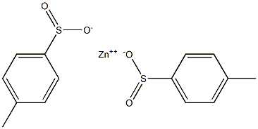 ZINC P-TOLUENESULPHINATE Structure