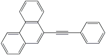9-PHENYLETHYNYLPHENANTHRENE Struktur