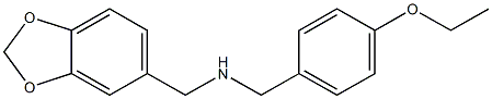 1-(1,3-BENZODIOXOL-5-YL)-N-(4-ETHOXYBENZYL)METHANAMINE