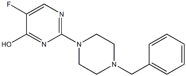 2-(4-BENZYLPIPERAZIN-1-YL)-5-FLUOROPYRIMIDIN-4-OL