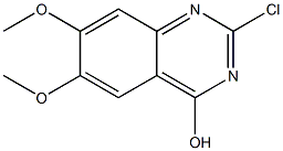 2-CHLORO-6,7-DIMETHOXY-QUINAZOLIN-4-OL Structure