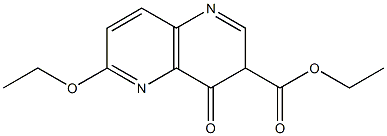 ETHYL 6-ETHOXY-4-OXO-3,4-DIHYDRO-1,5-NAPHTHYRIDINE-3-CARBOXYLATE Structure