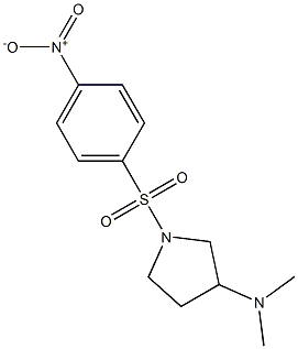 N,N-DIMETHYL-1-[(4-NITROPHENYL)SULFONYL]PYRROLIDIN-3-AMINE