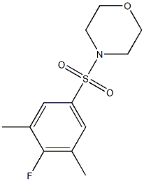 4-[(4-fluoro-3,5-dimethylphenyl)sulfonyl]morpholine