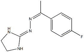 2-{2-[1-(4-fluorophenyl)ethylidene]hydrazono}imidazolidine