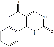 5-acetyl-6-methyl-4-phenyl-1,2,3,4-tetrahydropyrimidin-2-one