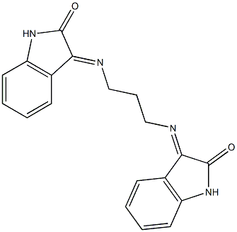 3-({3-[(2-oxo-2,3-dihydro-1H-indol-3-yliden)amino]propyl}imino)indolin-2-one