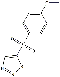 4-methoxyphenyl 1,2,3-thiadiazol-5-yl sulfone