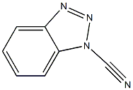1H-1,2,3-benzotriazole-1-carbonitrile 化学構造式