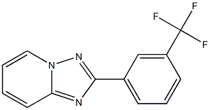 2-[3-(trifluoromethyl)phenyl][1,2,4]triazolo[1,5-a]pyridine Structure